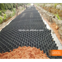 plastic driveway gravel grid geocells for soil stabilization